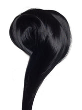 Negru Intens Extensii Clip-On